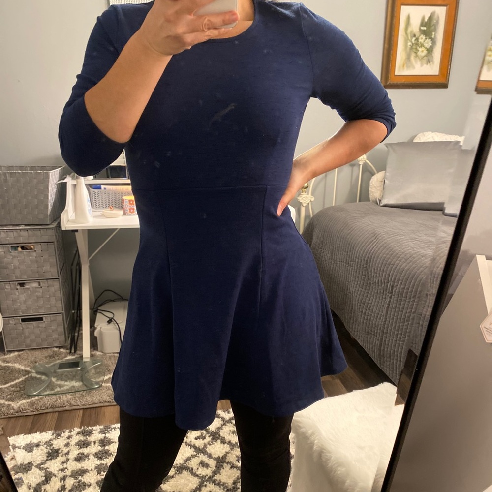 Woman’s fit and flair skater dress